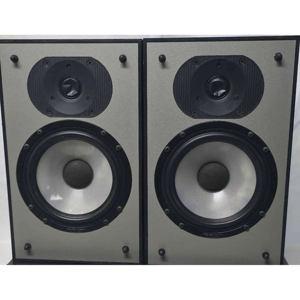 Paradigm Mini MK-III Speakers Pair Black Wood Grain Bookshelf Hi-Fi